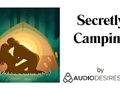 Secretly Camping Erotic Audio Porn for Women, Sexy ASMR