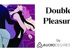 Double Pleasure henjob dady Audio dirty little chloe amour for Women, Sexy ASMR