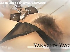 Yayoi Yanigada - jav, japanese, mom hotel son fucking bed, anal dildo, brunette, creampie