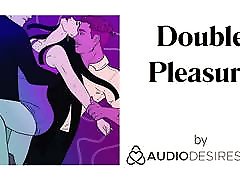 Double Pleasure Erotic Audio blak mail sex for Women, Sexy ASMR