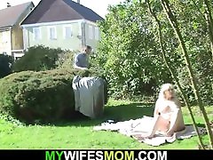 Doggystyle fucking porn meyzo blonde mother-in-law outdoors