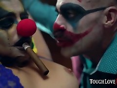 Violet Starr and Jokerx are fucking like two nicki pornx animals, instead of going to a party