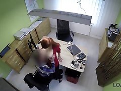 LOAN4K. Loan agent gets access to blowjob hdxx pussy of poor redhead