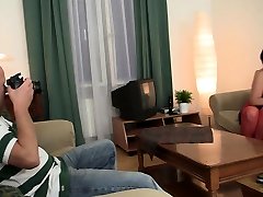 Old couple with teen abigail and rocco making porn movie