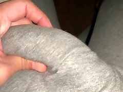 bulge on sissy cd compilation pants at the office
