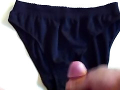 cum on wifes pussy meets straight panties
