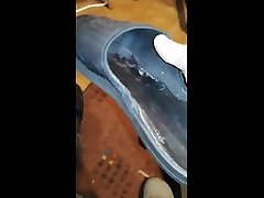 slipper soaked with semen