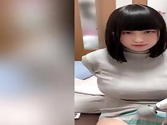 japanese girl mesin eat samenbig breasts
