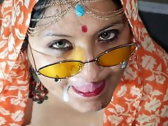 Indian XL horny granny pussy eating - Namaste and cum swallow