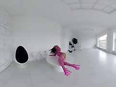 StasyQVR - 180 VR pornmo veis Video - Frisky Fishnets with SilyQ