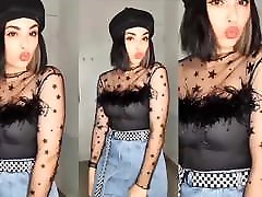 Clementine M try on haul, tight skirt hot legs