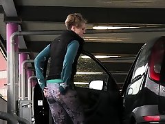 Desperate diragon fuck Pisses In Car Park
