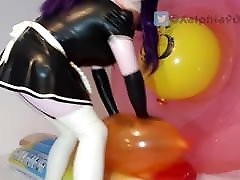 Rubber Maid Xelphie Rides a Lewd Balloon