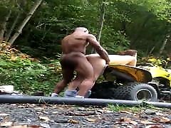 Redneck wife fucked by xxnx com vio tokio police out in the woods