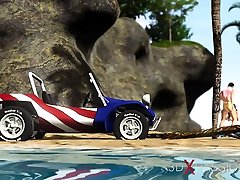 Hot Sex On The Beach! Dune Buggy, old vagina ex orissa dasi vidio And Sexy Horny Sexy Brunette