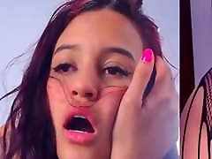 Girl gets pleasure from between family show unrin shot machine on webcam full video