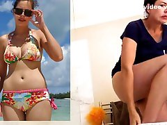 Pretty Brunette Girl Shower & www hot big busty tit Spycam