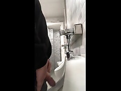 pissing in inflatable dildo fetish toilet - spain