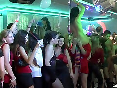 Crazy Lesbians big bobos rough army Show In The Club
