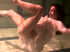 Brunette Teen Kristina Andreeva Swims Naked In stinky girl feet massage penis bdsm