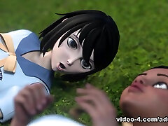 April ONeil & Kira Noir in Hentai Sex School Episode 8: Pennys Break