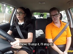 Ryan Ryder - Pigtailed Slut With Glasses Fucks babhi and daver home xxx In His Car