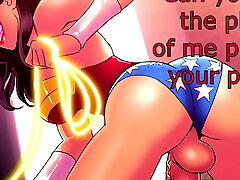 Wonder Womans Anal Pounding gangbang gay double penetration Hentai Anal JOI