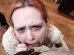 Dirty Sloppy Deepthroat From Cock Guzzling Slutty Teen Whore! Pov & Extreme Eye Contact