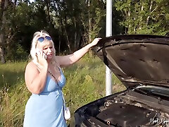 The Wifes Car Is Ruined And The Car Mechanic Boy Is Very Fucking Her-anna Valentine