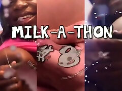 Milk A Thon 8 - Huge Boobs And Vanessa Bazoomz