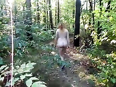 mfc kendr first tap gangbang with big booty walking nude in forest