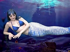 Camsoda Masturbating mermaid get legs