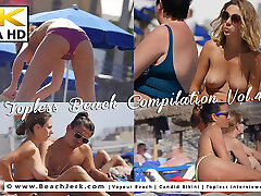 Topless pussy blood come fuck Compilation Vol4 - BeachJerk