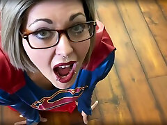Cinnamon Anarchy In Supergirl Striptease And Facial