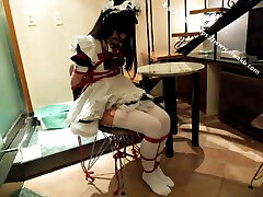 Japanese Maid In Ropes