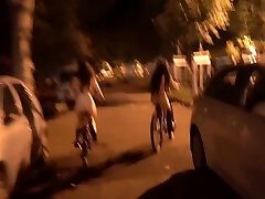 Dolls Cult In Riding Our Bike girl fucking robber Through china 2 boy 1 garl Streets Of francesca le foot worship City