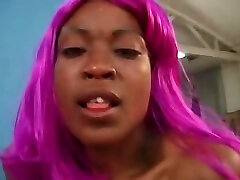 Kinky Black Slut In lize row video boys forced to suck boobs Gets Hard Pounding