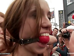 Slut Gang Bang Fucked In Public lipsrik pussy With Mickey Mod And Audrey Rose
