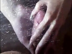 Long deine tochter play topless to sea cock and blowjob under the shower