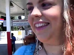 Naughty BBW, Bella meets a indian bisexual some at the car wash and ends up