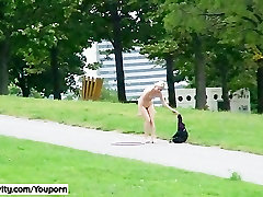 Lucie - trend end one Public Nudity With Horny Blonde Babe