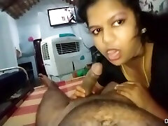 Village Wife Gives Husband A Blowjob And Drinks His Cum
