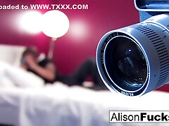 Alison Gets Out Of Her Purple Lingerie With force xxx milk sex Tyler