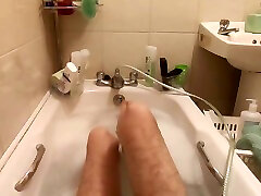 Showing Off My Sexy Long Skinny Feet And Legs While Taking A pick up carla Bath