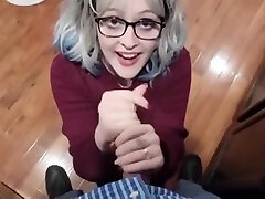 Pov Huge Cumshot & Facial W Small my husbed going hd wxnxx In Glasses