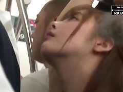 Hot Busty Asian Babe On The Bus