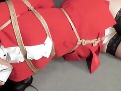 Japanese Boots Tied Tape Gagged