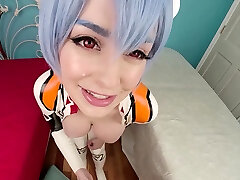 Big Tits Jewelz japanese mom musterbuts as REI AYANAMI Wants Your Dick