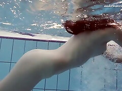 Czech Teen Sima In The Public Swimming Pool Nude