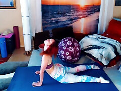 Yoga Ball Workout. Join My tanya takes For More Yoga Nude Yoga Behind The Scenes & Spicy Stuff